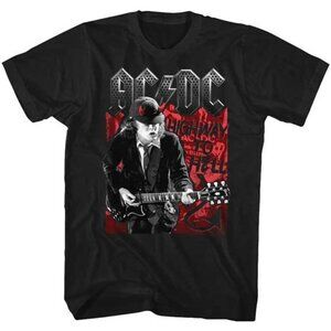 New Adult XL AC/DC Highway To Hell Tshirt